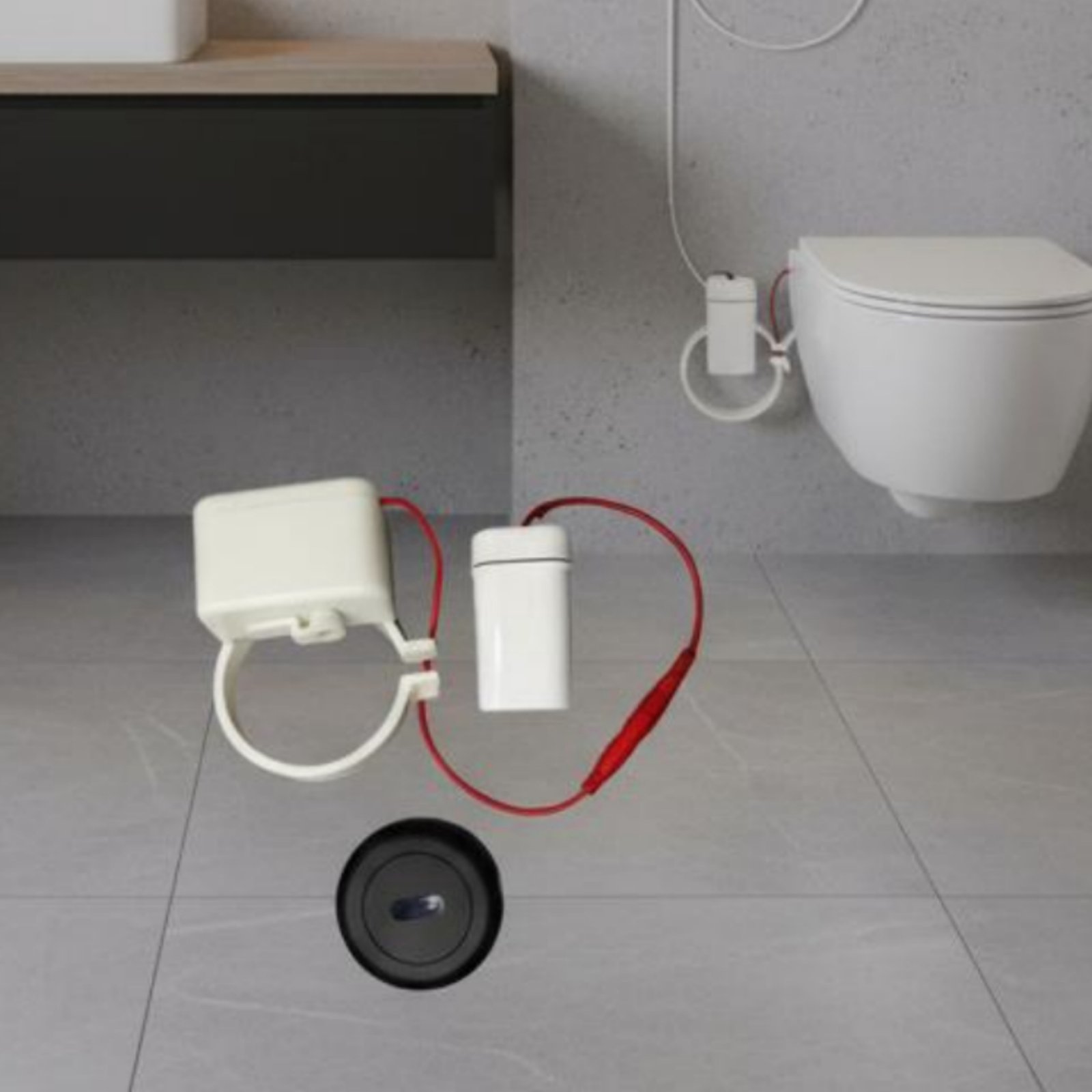 Universal Remote Control - Automatic Toilet Flush Motion Device Hygienic