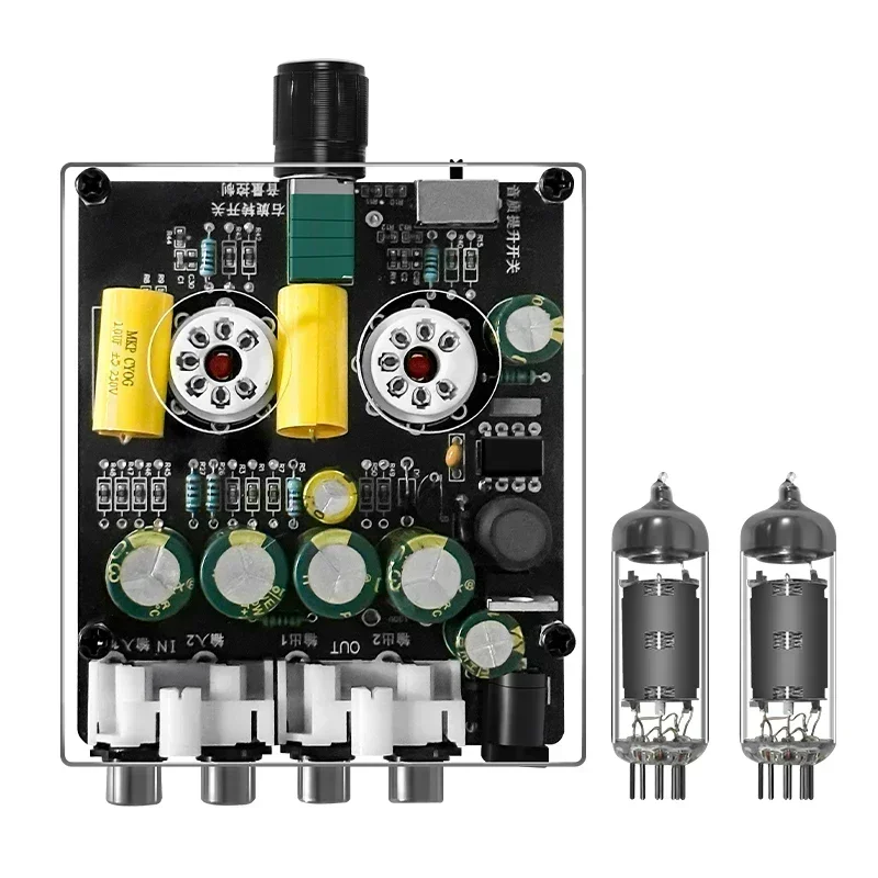 Genius Home Cinema - Upgraded 6K4 Tube Preamplifier Amplifiers HiFi