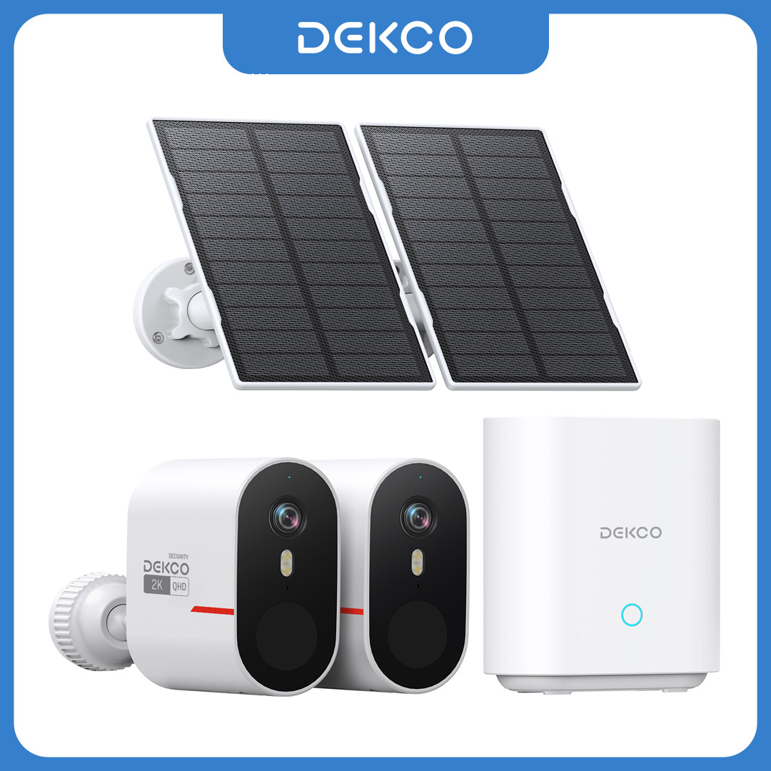 Home Cinema Kit - Dekco 3MP WiFi Solar Camera System