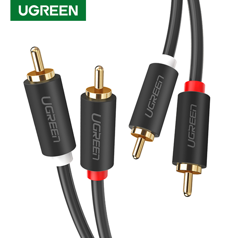 Genius Home Cinema - UGREEN 2RCA to 2 RCA Male