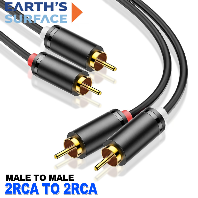Genius Home Cinema - Dual RCA Cable HIFI Stereo 2