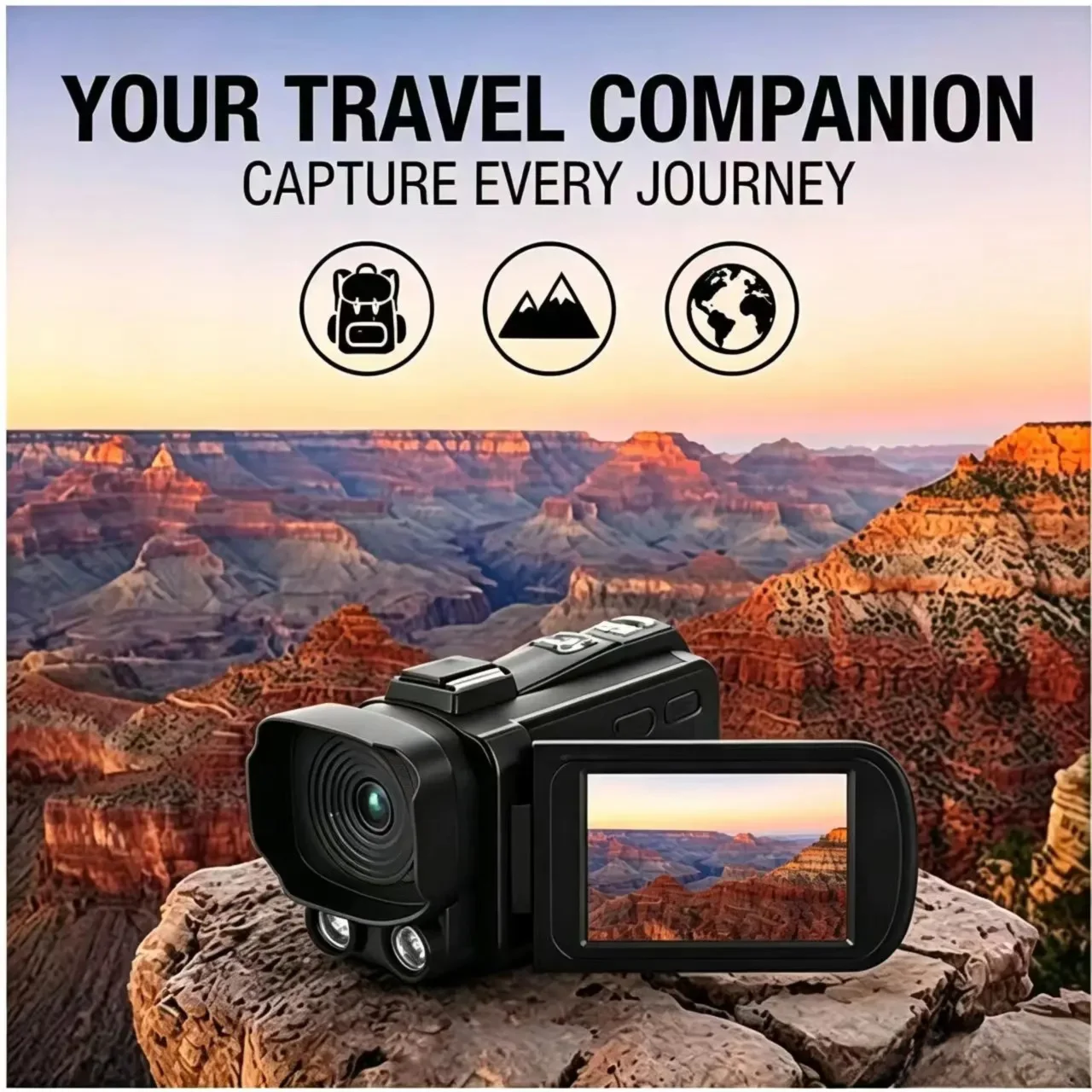 Vintage Home Cinema - 1080P Full HD Digital Camera Video