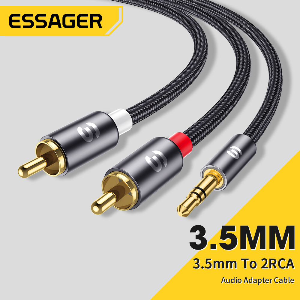 Home Cinema Marantz - Essager RCA Audio Cable Stereo 3.5mm