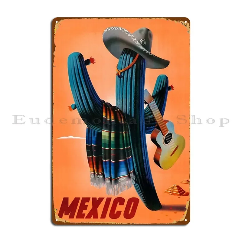 Vintage Home Cinema - Mexico Vintage 1945 Metal Plaque Poster