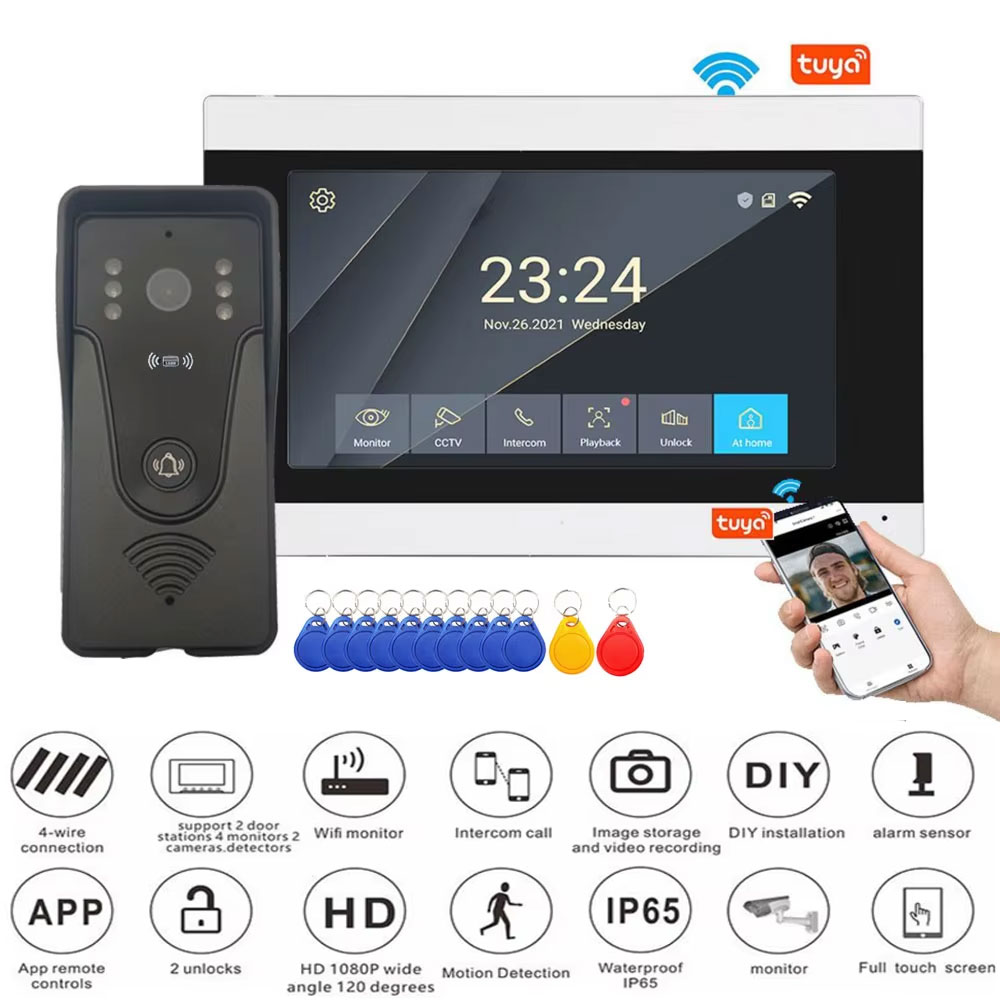 Home Cinema Kit - Tuya 1080P 7 Inch Color Touch