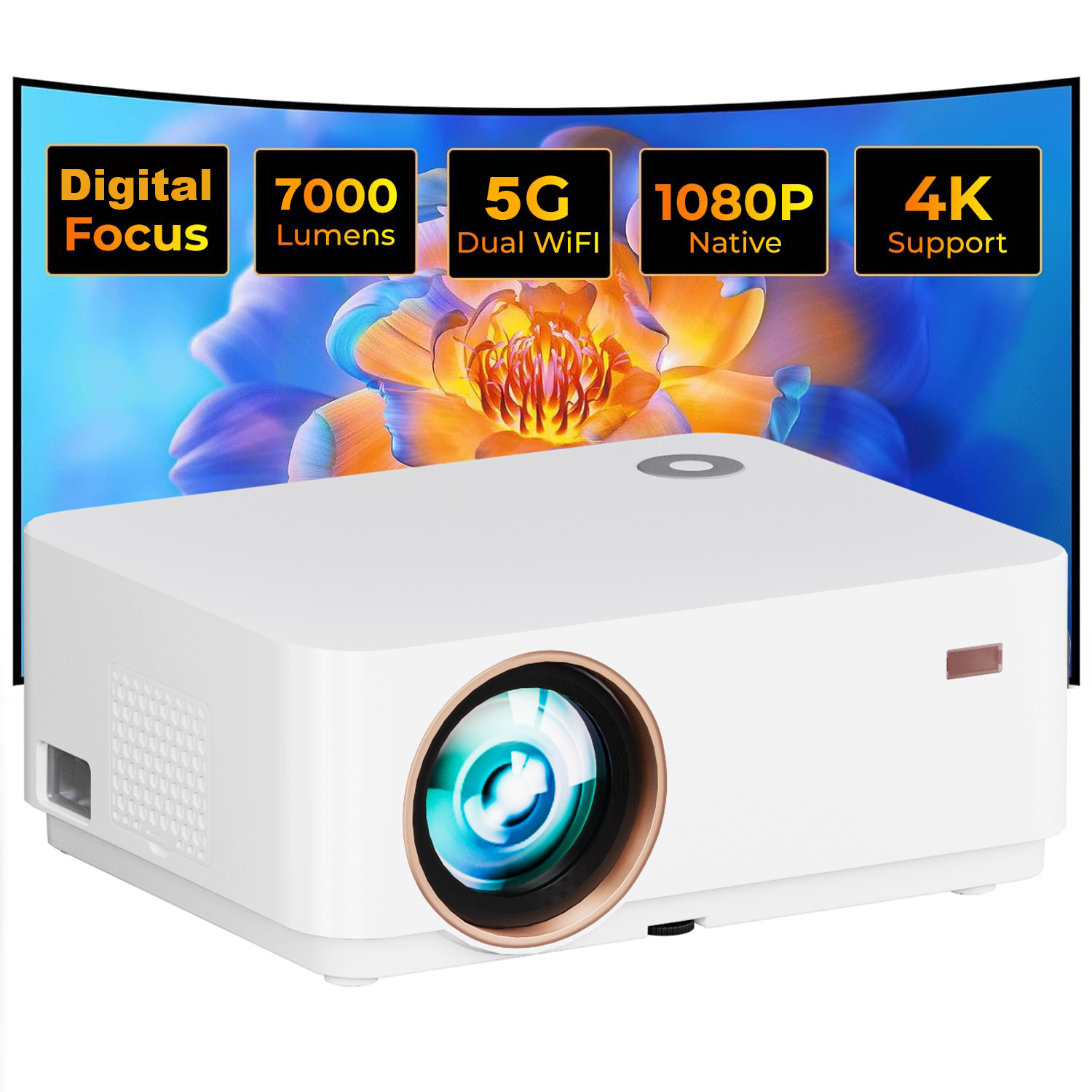 Home Cinema Kit - WZATCO D5A 1080P Digital Focus Full