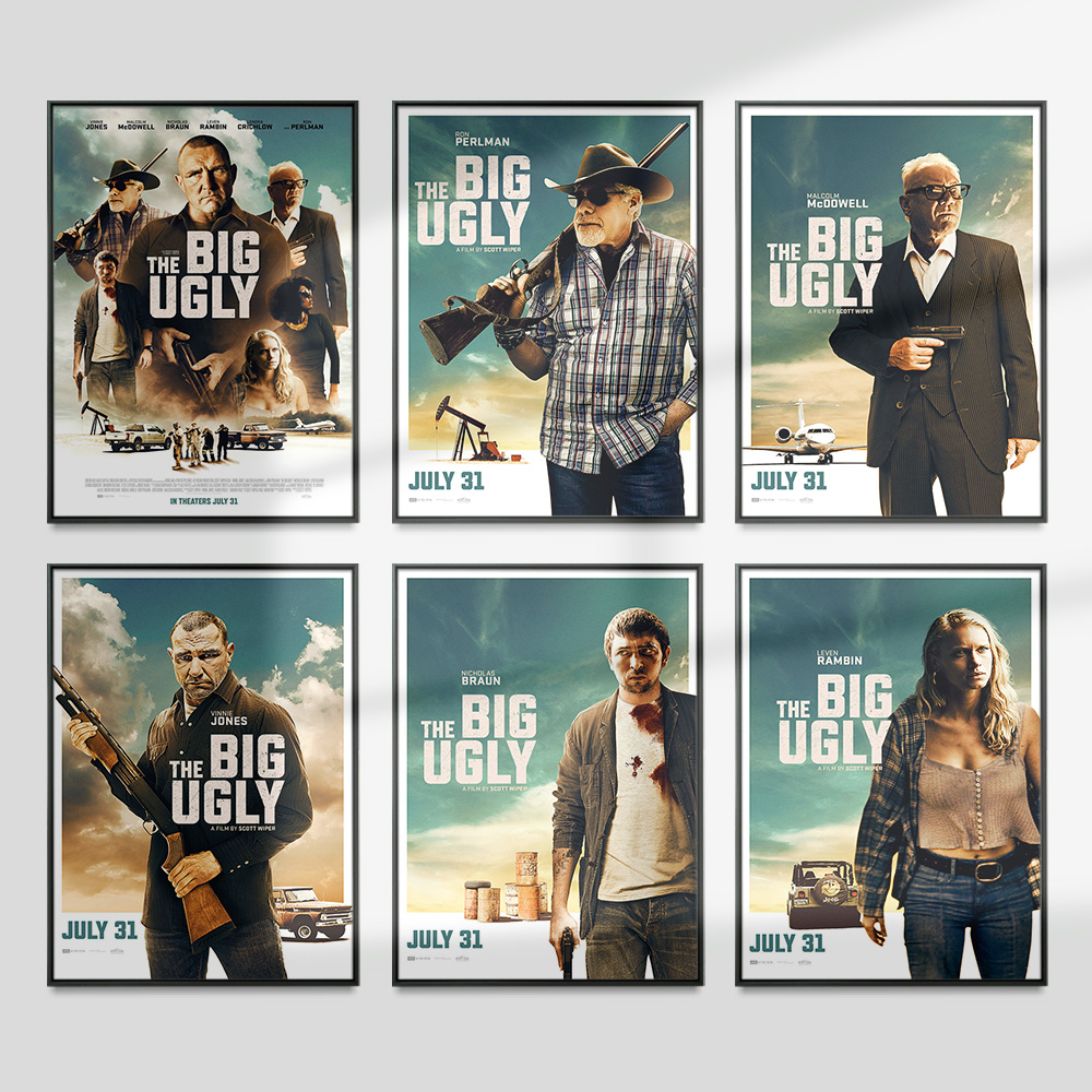 Home Cinema Films - The Big Ugly Movie Print Art