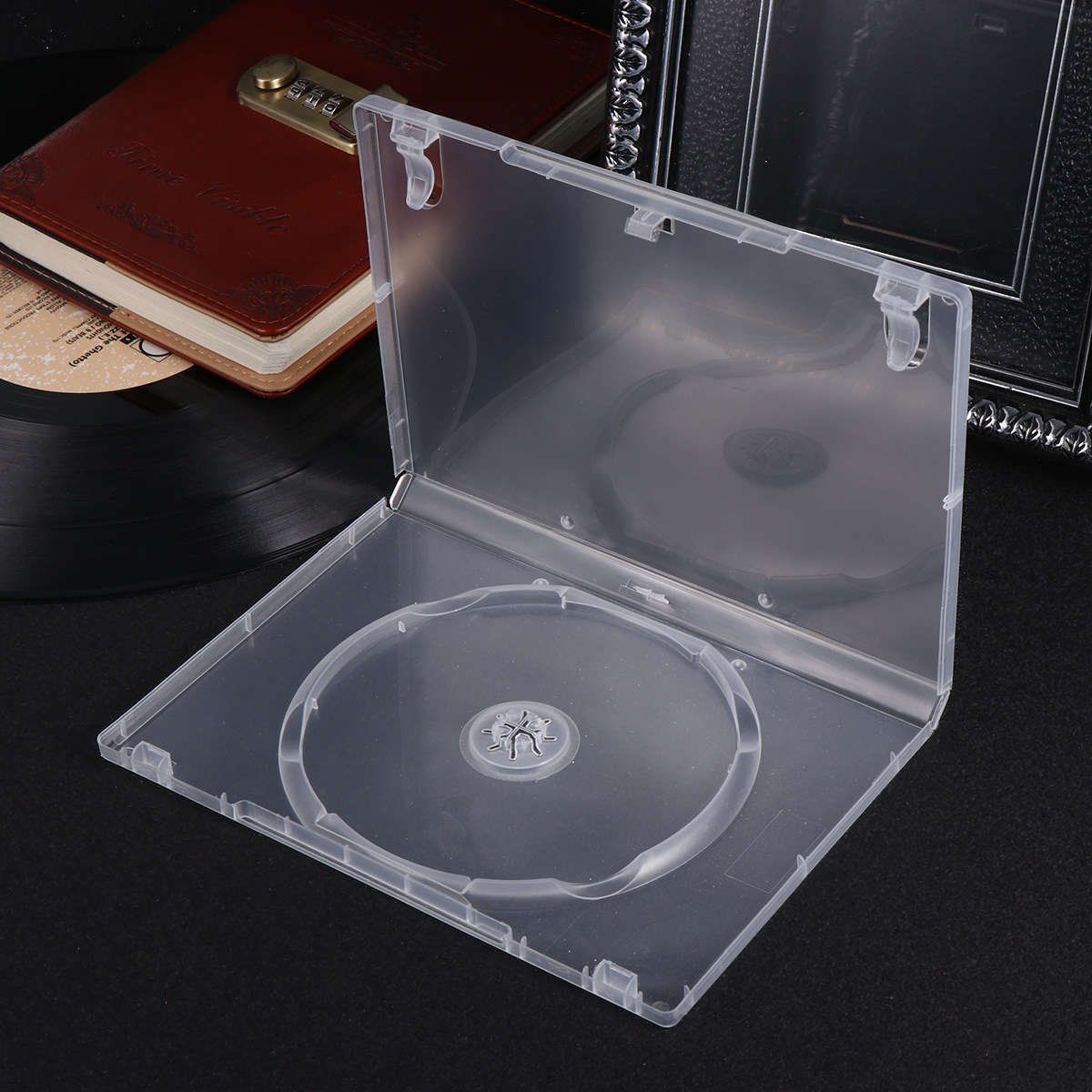 Home Cinema Films - 6Pcs Cd Storage Case Portable Transparent