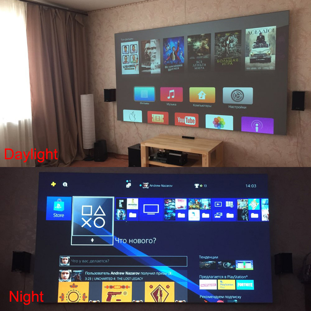Salange Projector Screen,60 10 - Home Cinema Blanc recension och pris