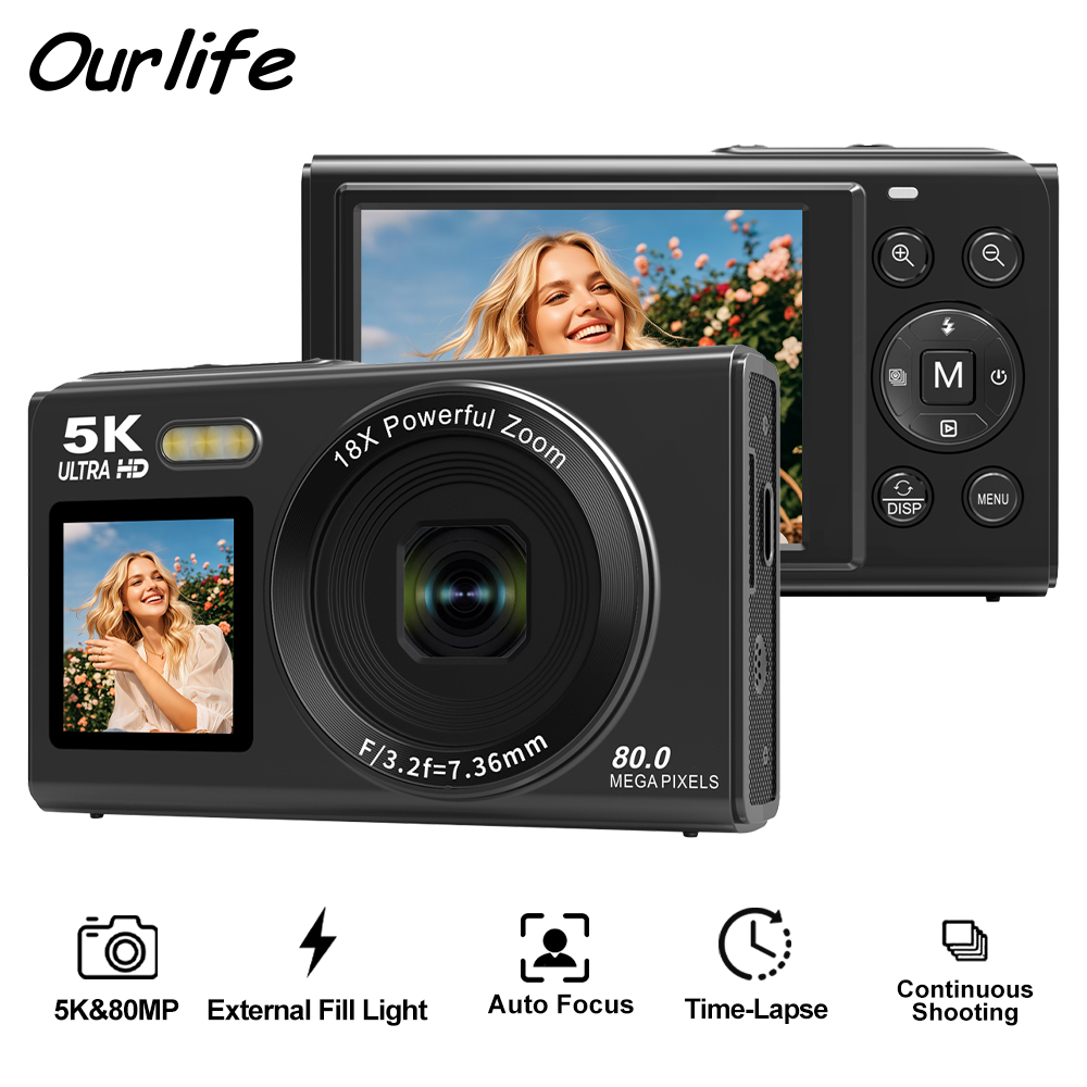 Ourlife Digital Camera CCD Dua - Vintage Home Cinema recension och pris