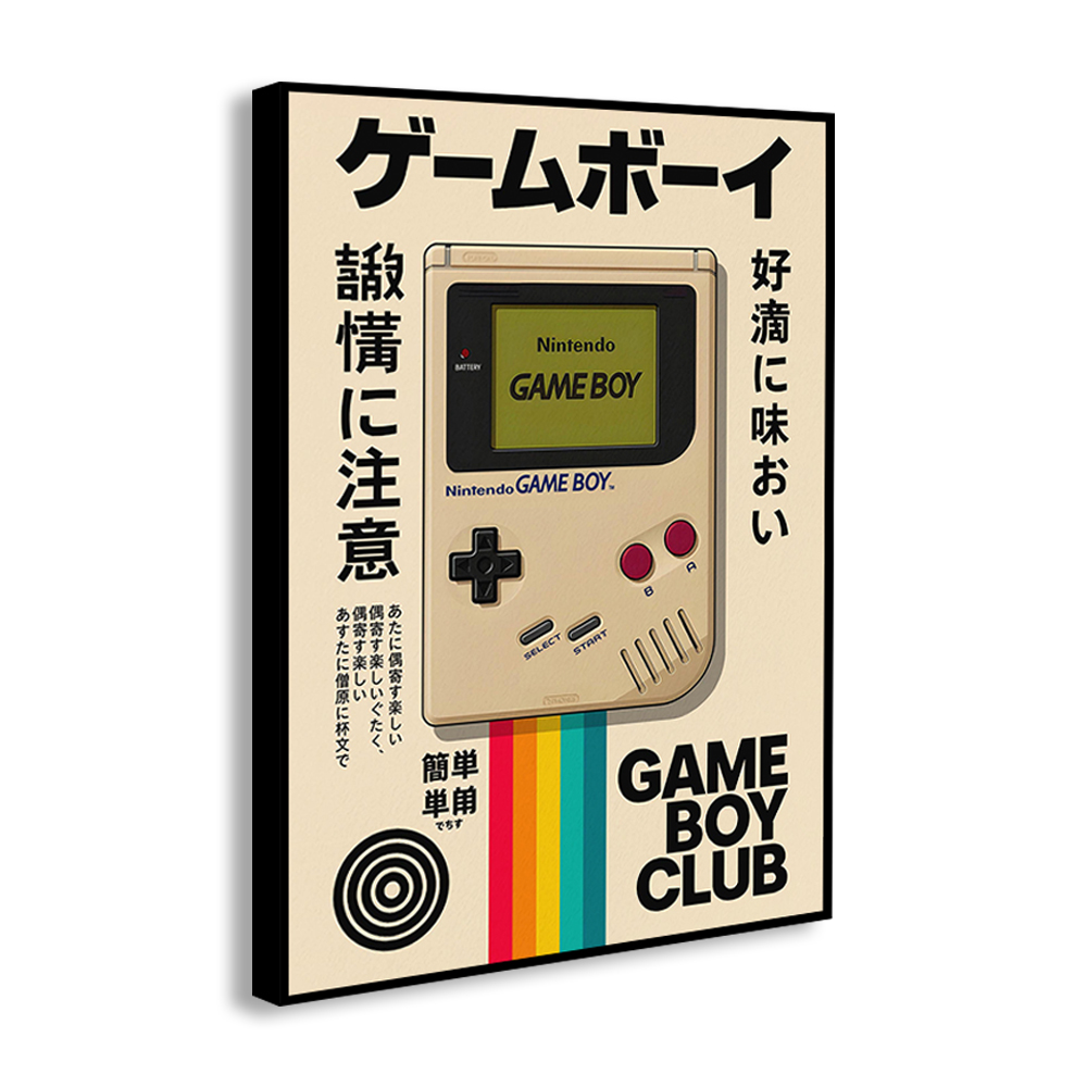 Vintage Gaming Console Canvas  - Vintage Home Cinema recension och pris