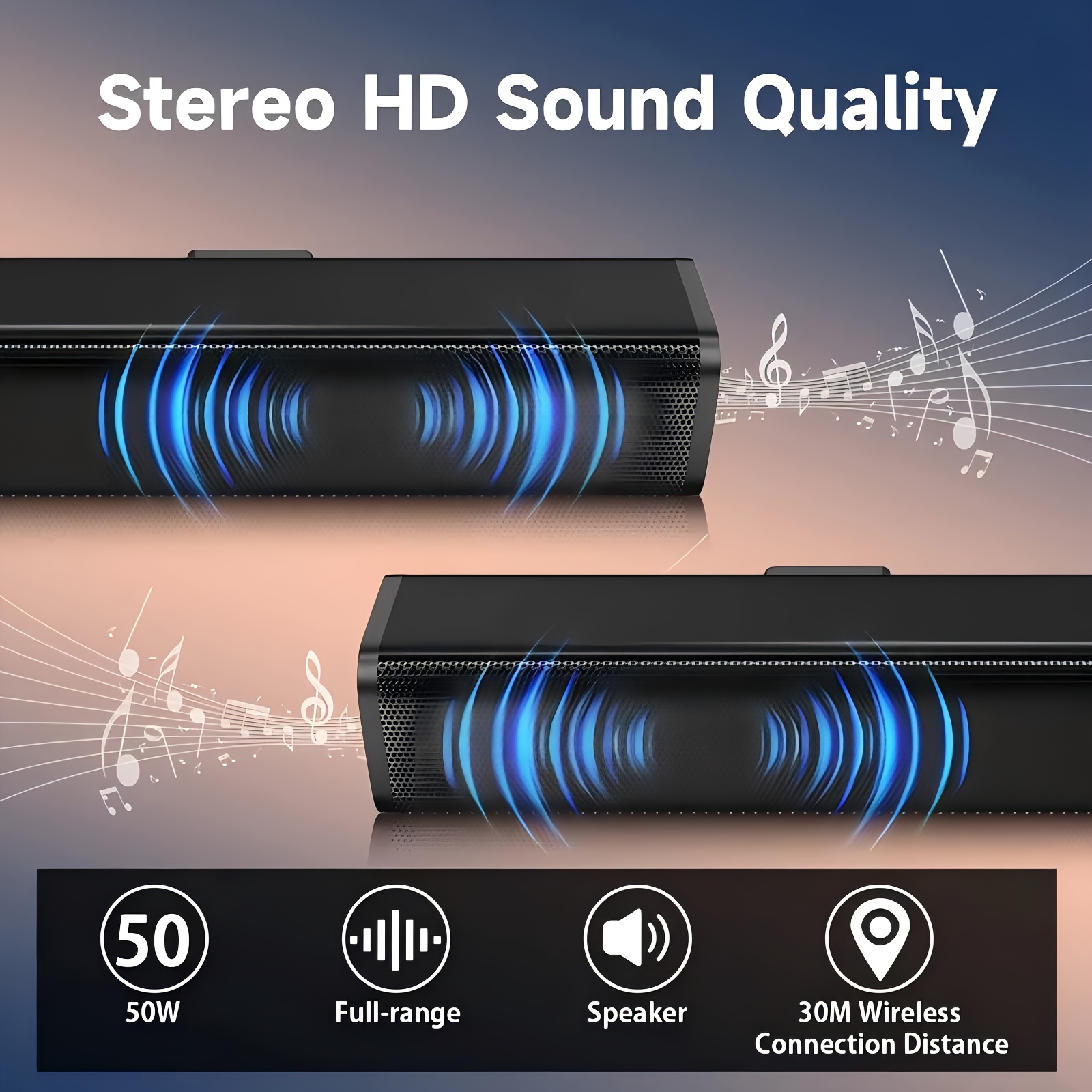 Soundbar Cinema Soundbar Hifi  - Home Cinema Couch recension och pris