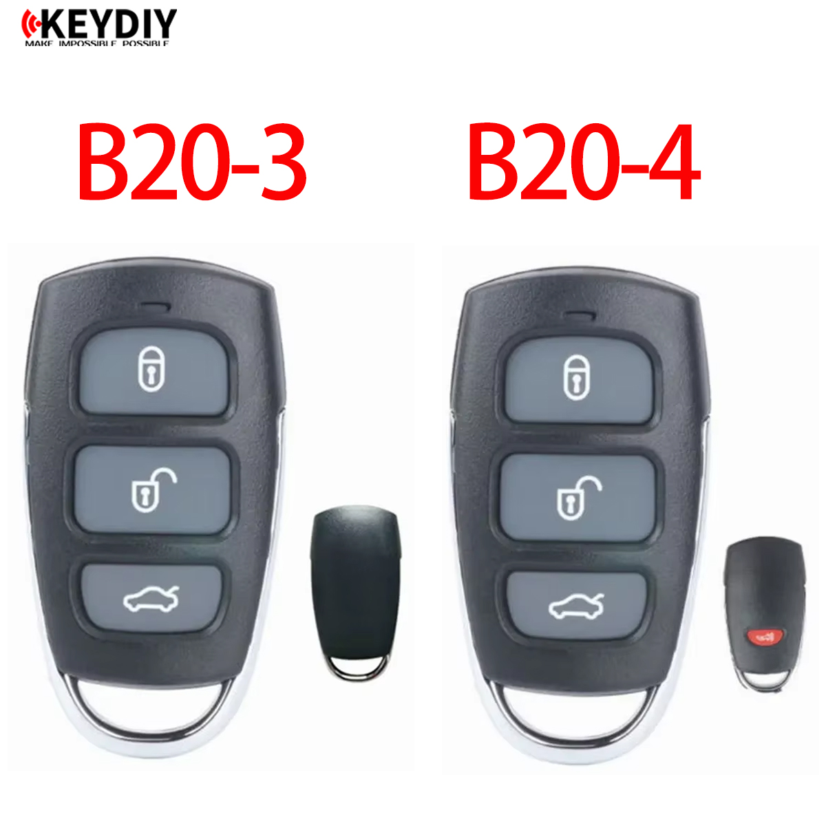 KEYDIY KD B20-3/4 remote key o - Universal Remote Control recension och pris