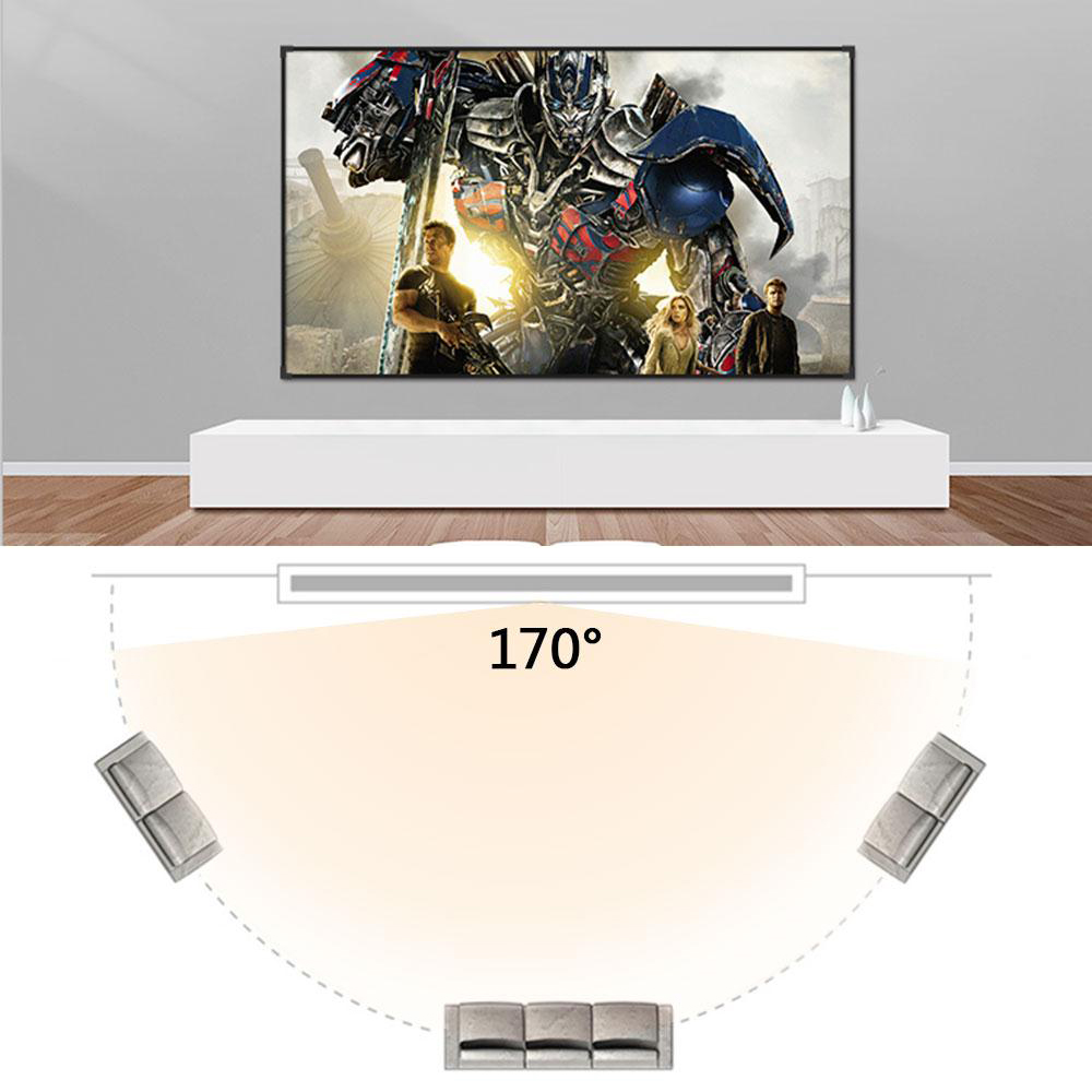 Salange Projection Screen Port - Home Cinema Blanc recension och pris