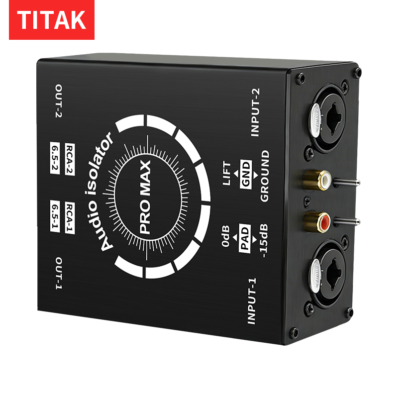 3Pin XLR/RCA/TS/TRS Ground Loo - Home Cinema Kit recension och pris