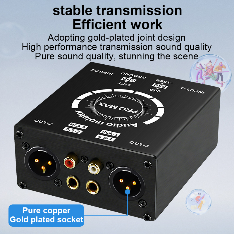 3Pin XLR/RCA/TS/TRS Ground Loo - Home Cinema Kit recension och pris