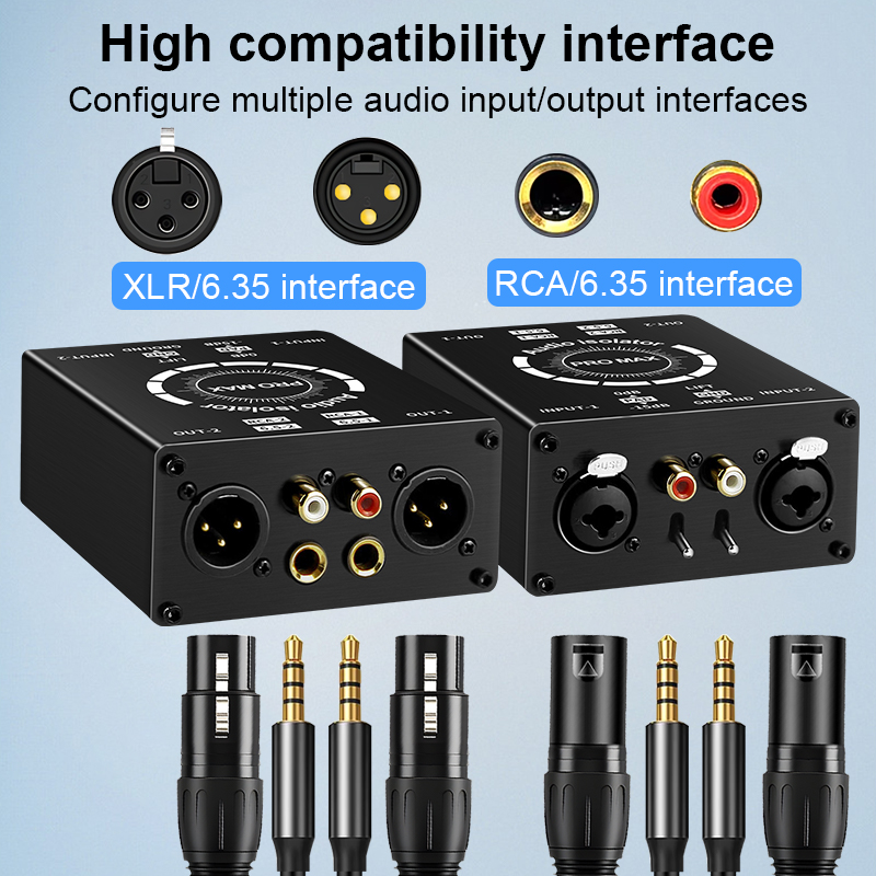 3Pin XLR/RCA/TS/TRS Ground Loo - Home Cinema Kit recension och pris