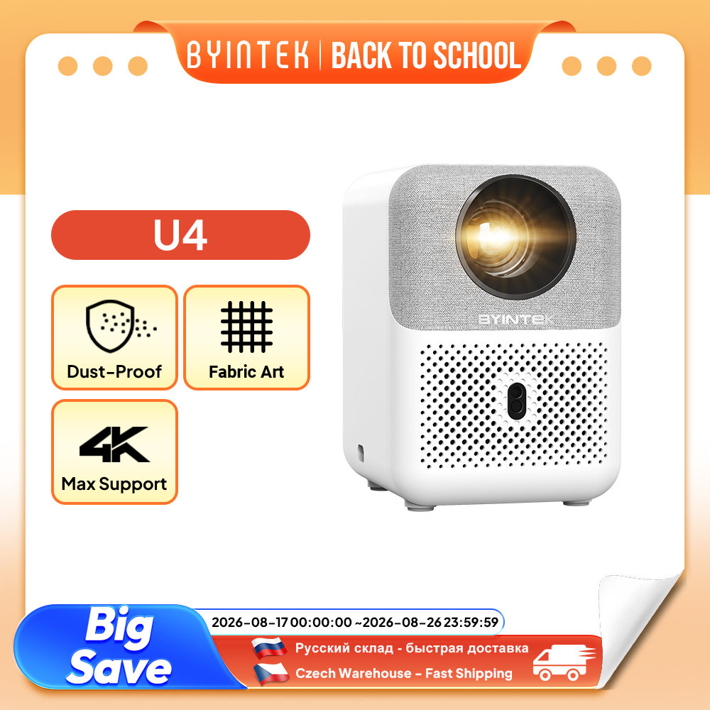 BYINTEK Full HD Mini Projector - Home Cinema Kit recension och pris