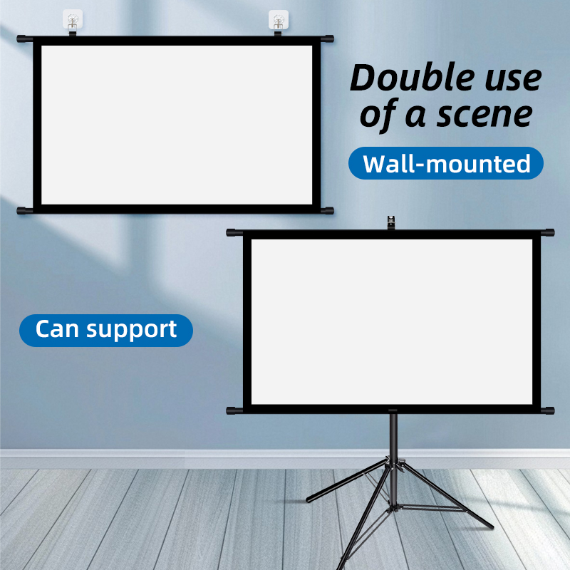 Projector Screen With Stand Fo - Home Cinema Blanc recension och pris