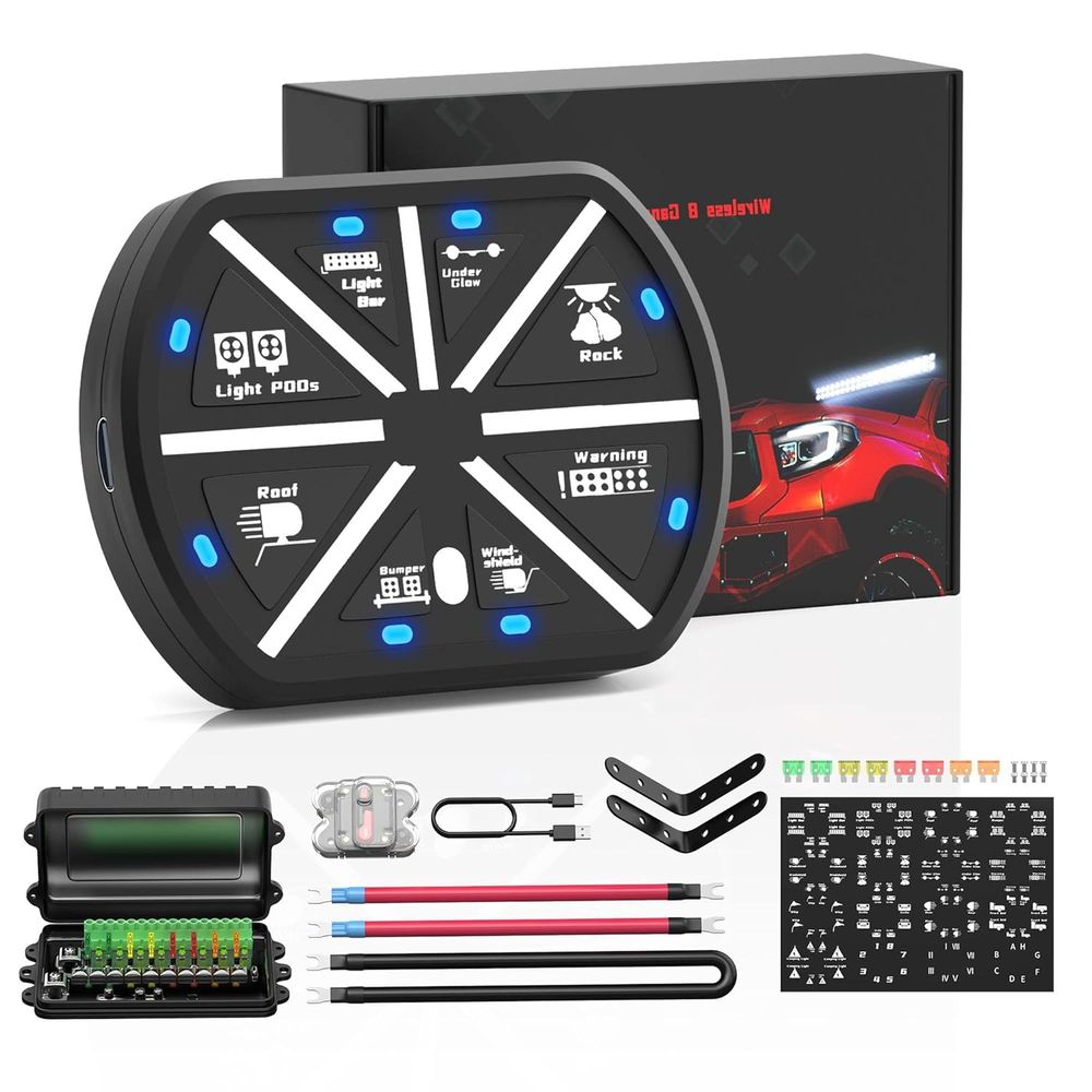 8 Gang Switch Panel Universal  - Universal Remote Control recension och pris