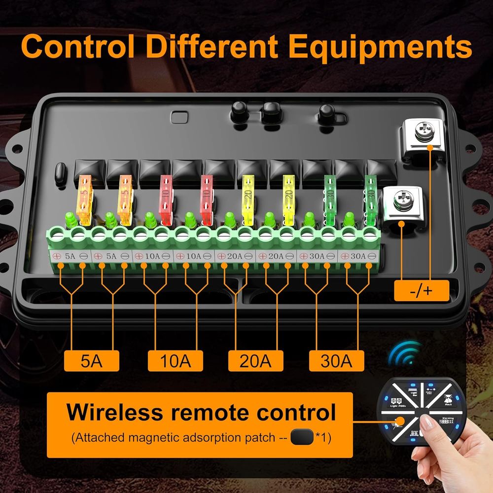 8 Gang Switch Panel Universal  - Universal Remote Control recension och pris