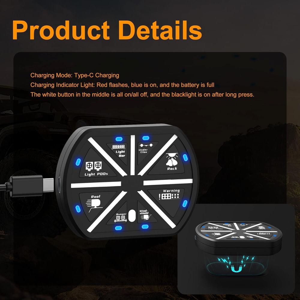 8 Gang Switch Panel Universal  - Universal Remote Control recension och pris