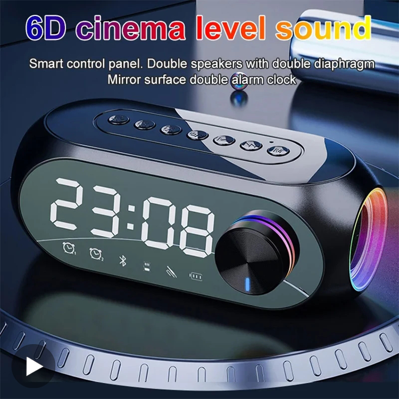 Alarm Clock Radio FM Bluetooth - Home Cinema Chairs recension och pris