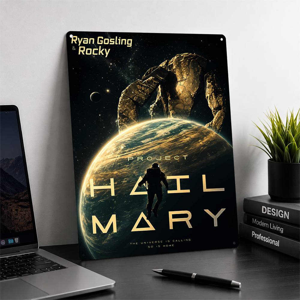 Project Hail Mary Movie Poster - Home Cinema Films recension och pris