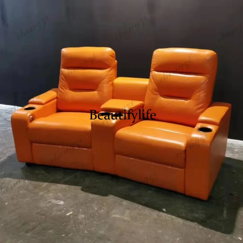 A49 Leather Sofa set With POWE - Home Cinema Couch recension och pris