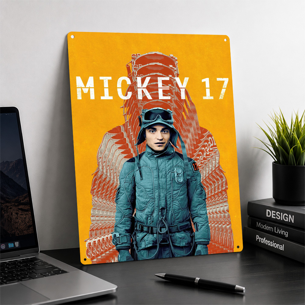 Mickey 17 Movie Metal Poster C - Home Cinema Films recension och pris