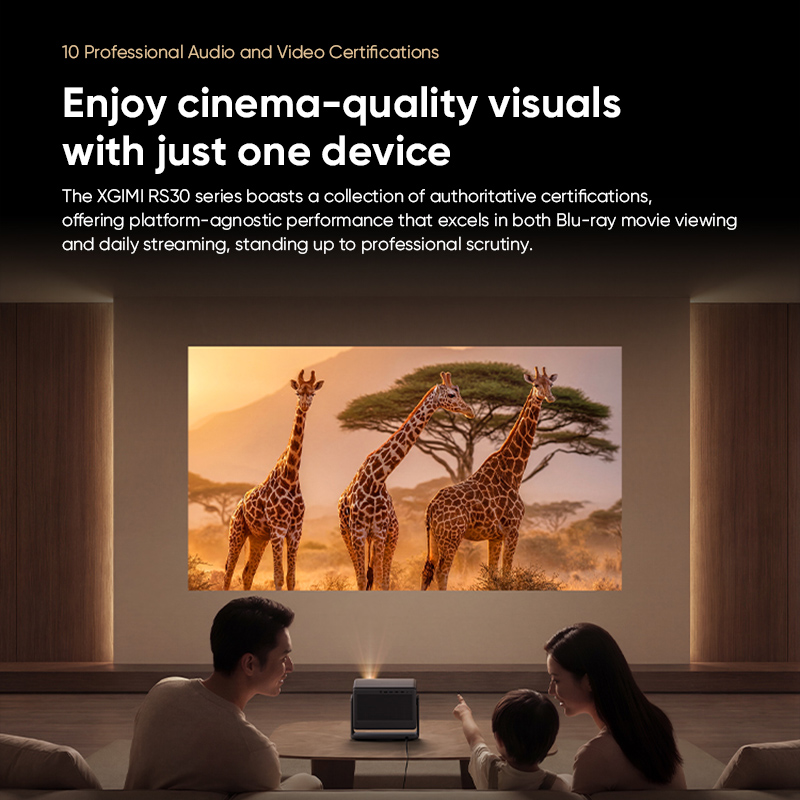 XGIMI RS30 Ultra 4K Laser Proj - Home Cinema Xgimi recension och pris