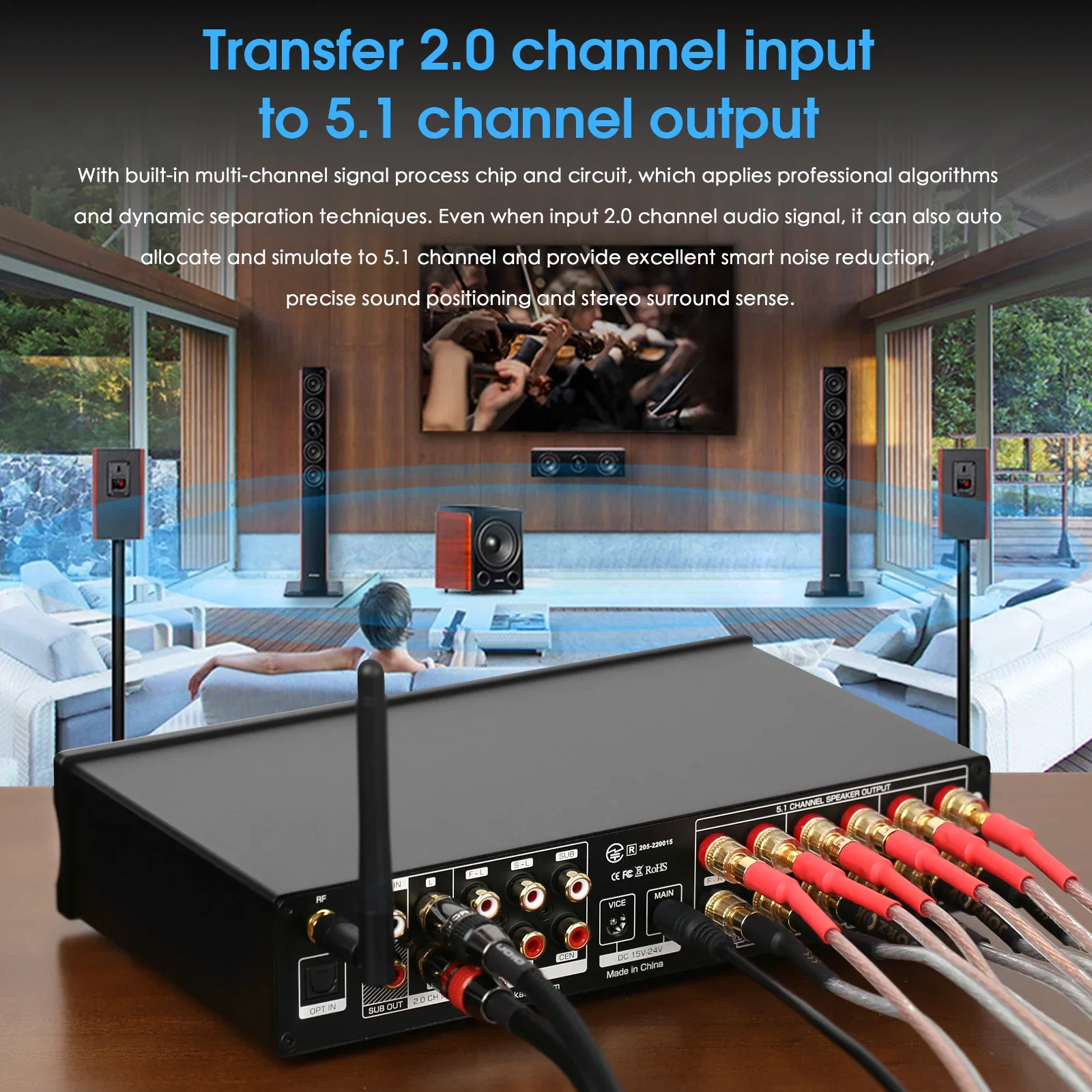 Douk Audio 5.1 Channel Digital - Home Cinema Marantz recension och pris