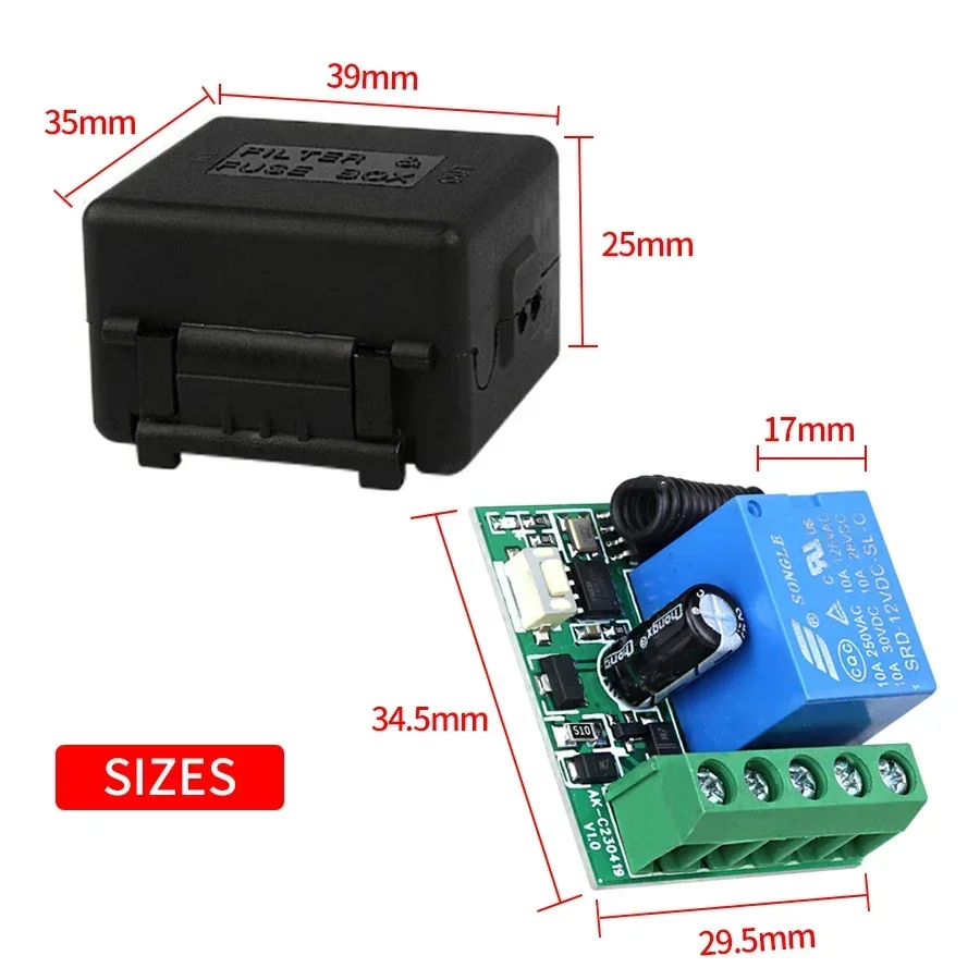 DC 12V Remote Control Smart Sw - Universal Remote Control recension och pris