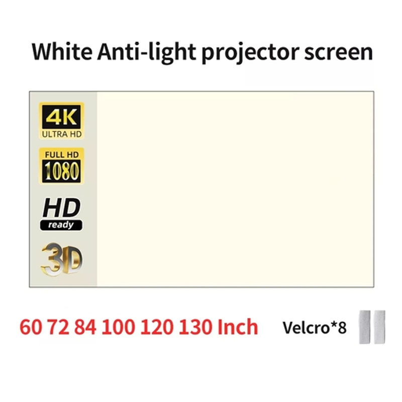 Yovanxer White Grid ALR Projec - Home Cinema Blanc recension och pris