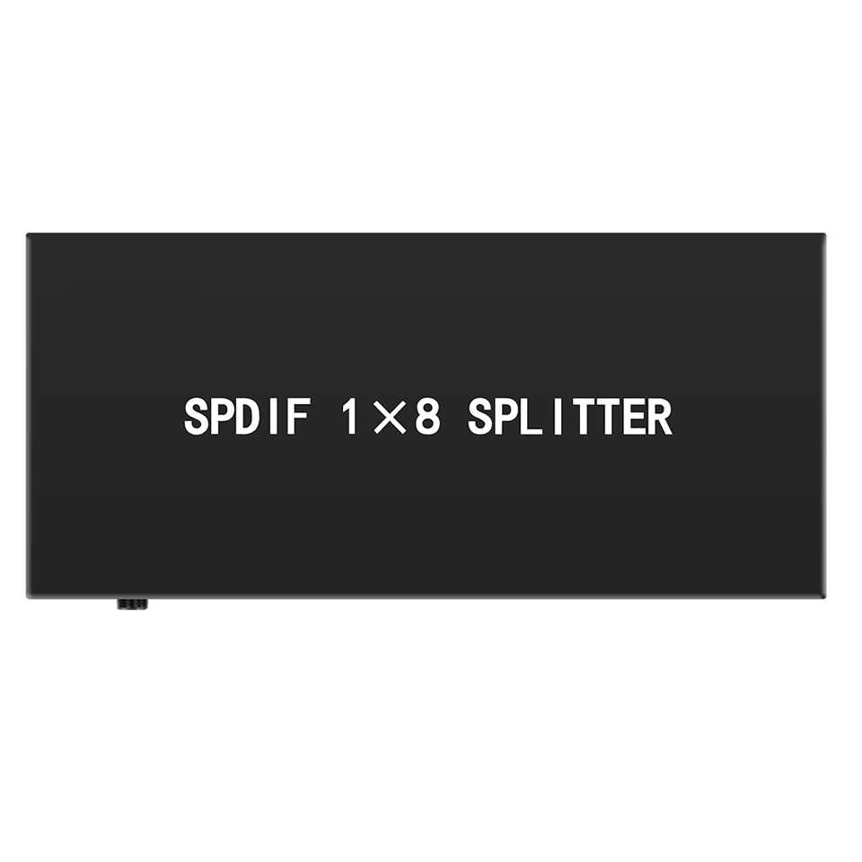 Optical Audio Splitter,1 in 8  - Genius Home Cinema recension och pris