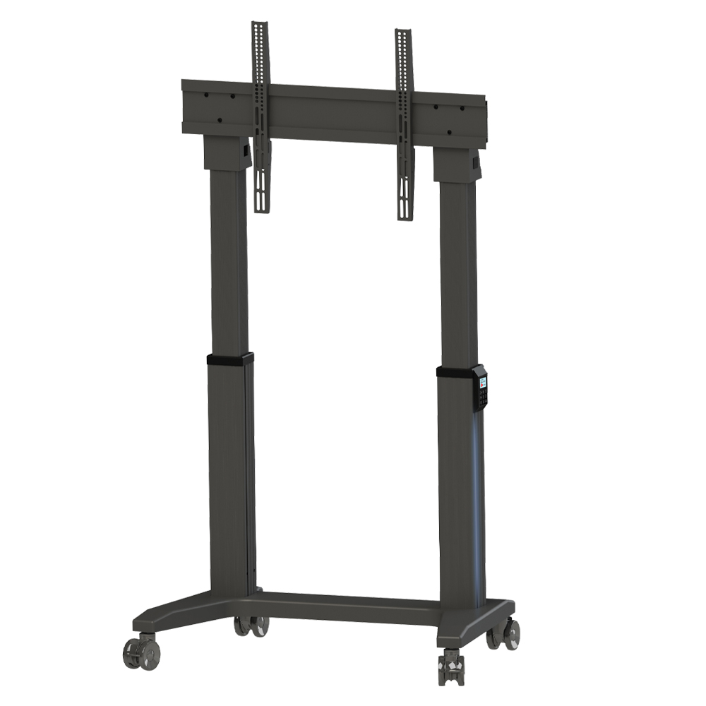 Motorized TV Floor Stand with  - Universal Remote Control recension och pris