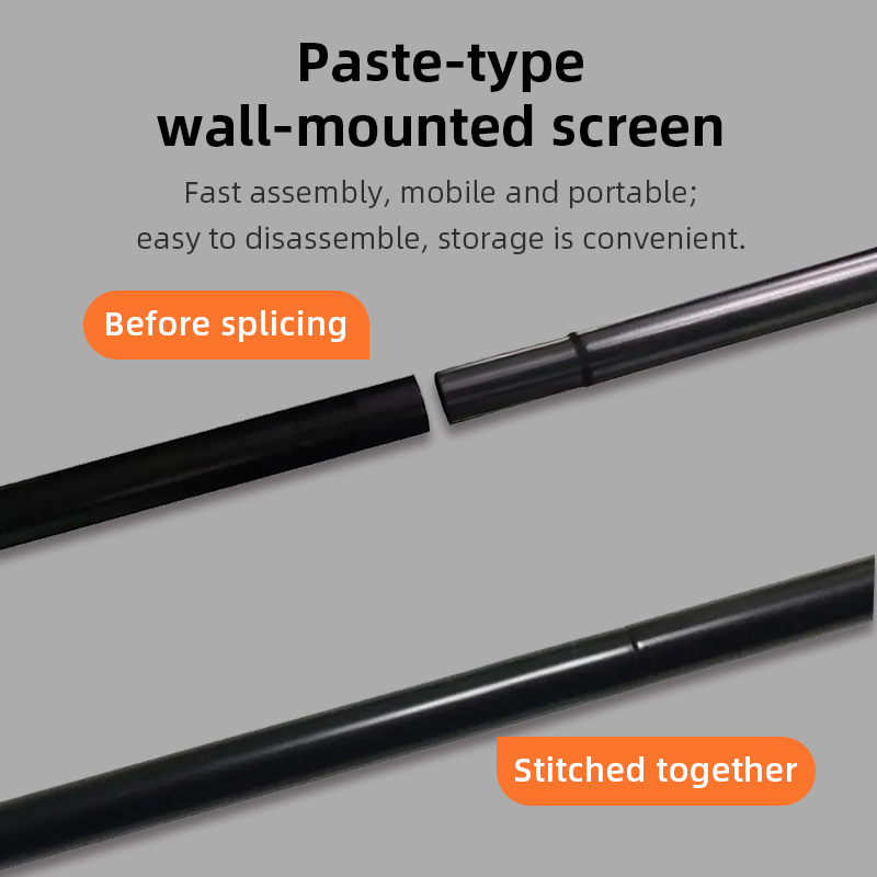 Projector Screen Wall Mounted  - Home Cinema Blanc recension och pris