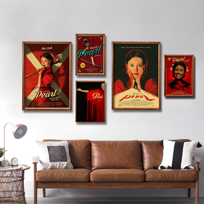 Retro Pearl Posters 2022 Horro - Home Cinema Films recension och pris