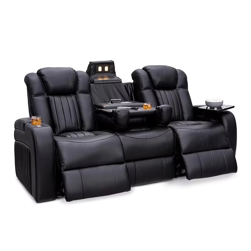 Leather Recliner Sofa Sets Pow - Home Cinema Chairs recension och pris