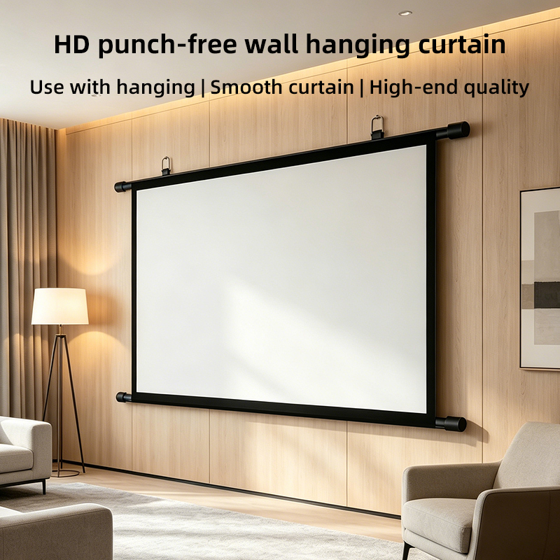 Portable Projector Screen 16:9 - Home Cinema Blanc recension och pris