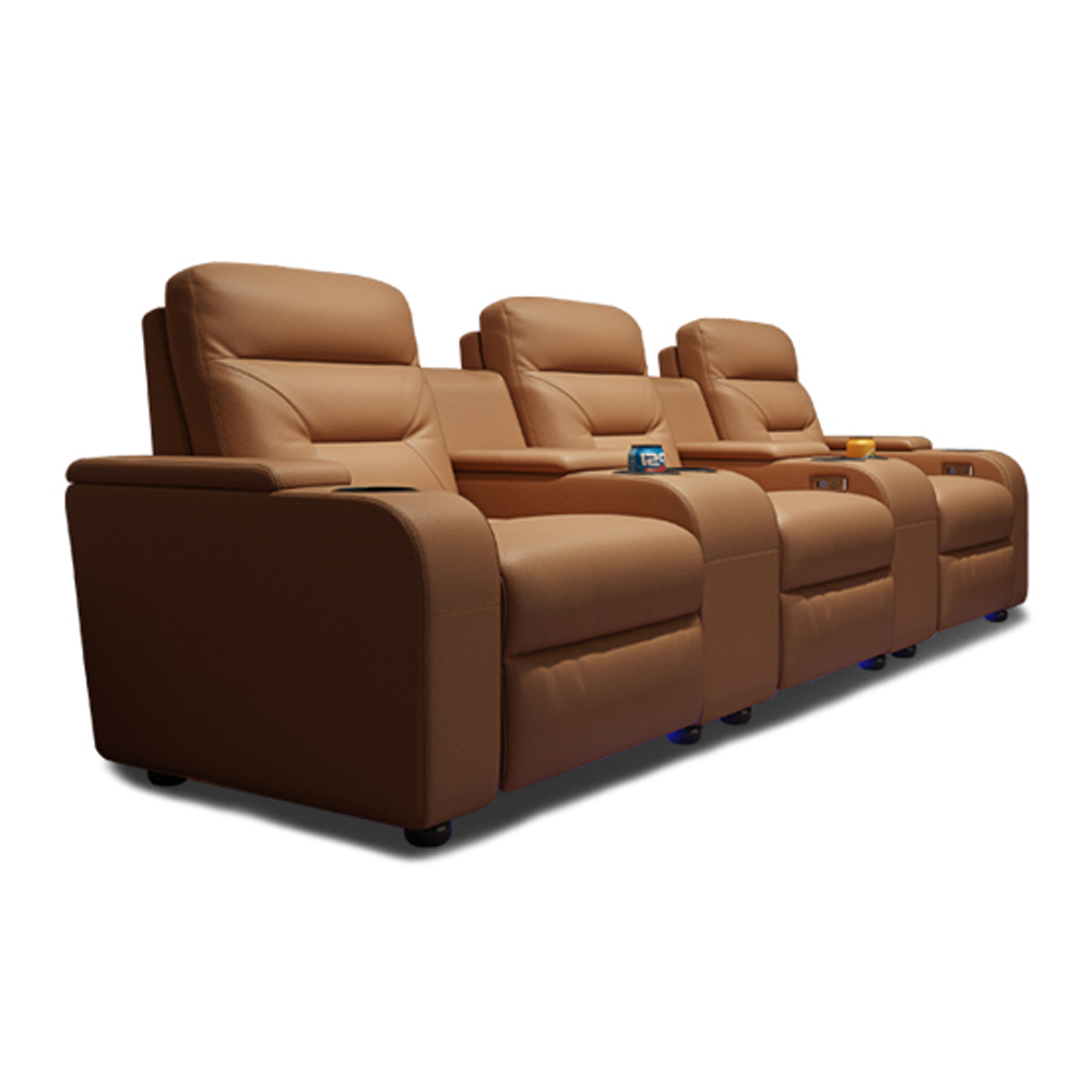 Linlamlim Genuine Leather Sofa - Home Cinema Couch recension och pris