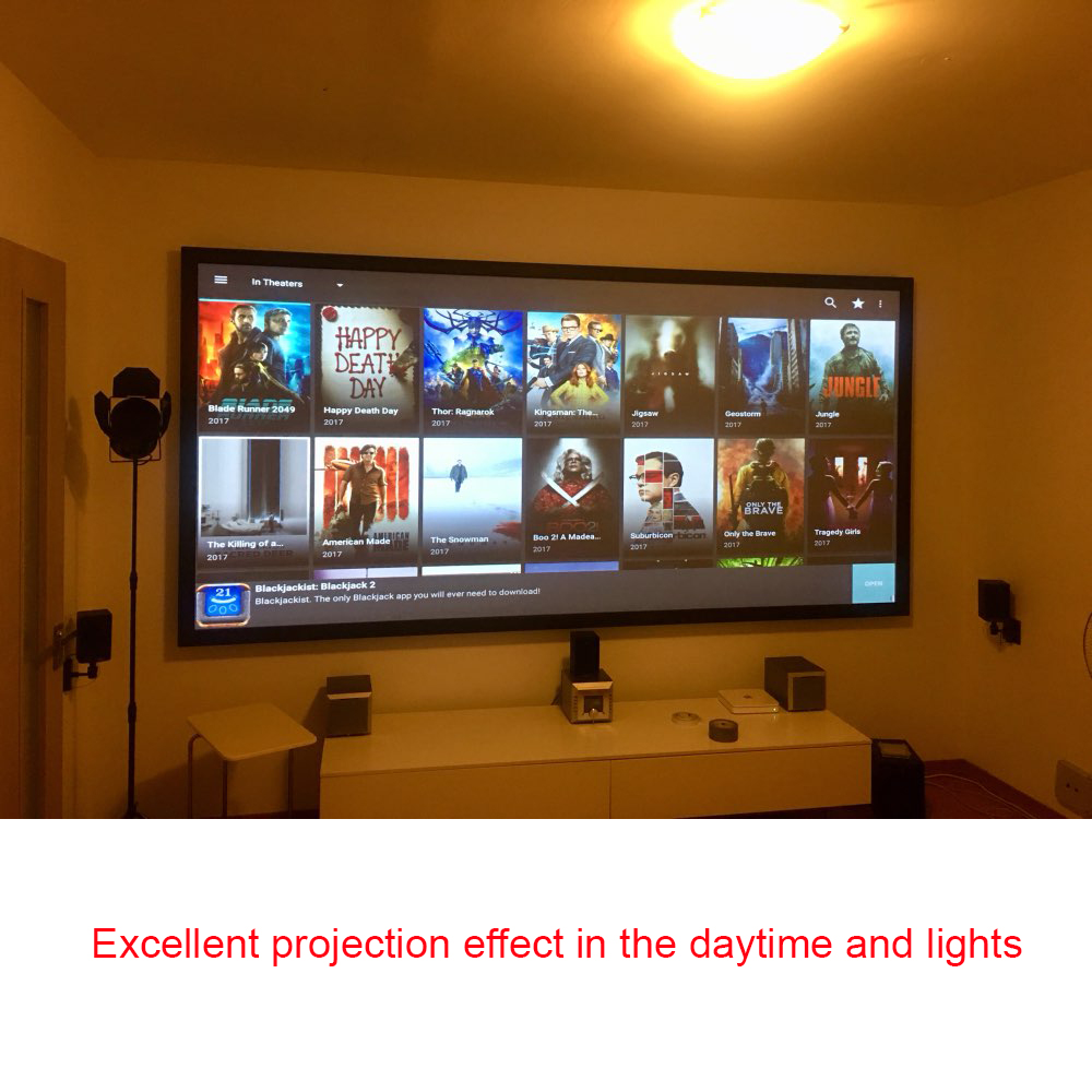 Salange Projector Screen,60 10 - Home Cinema Blanc recension och pris