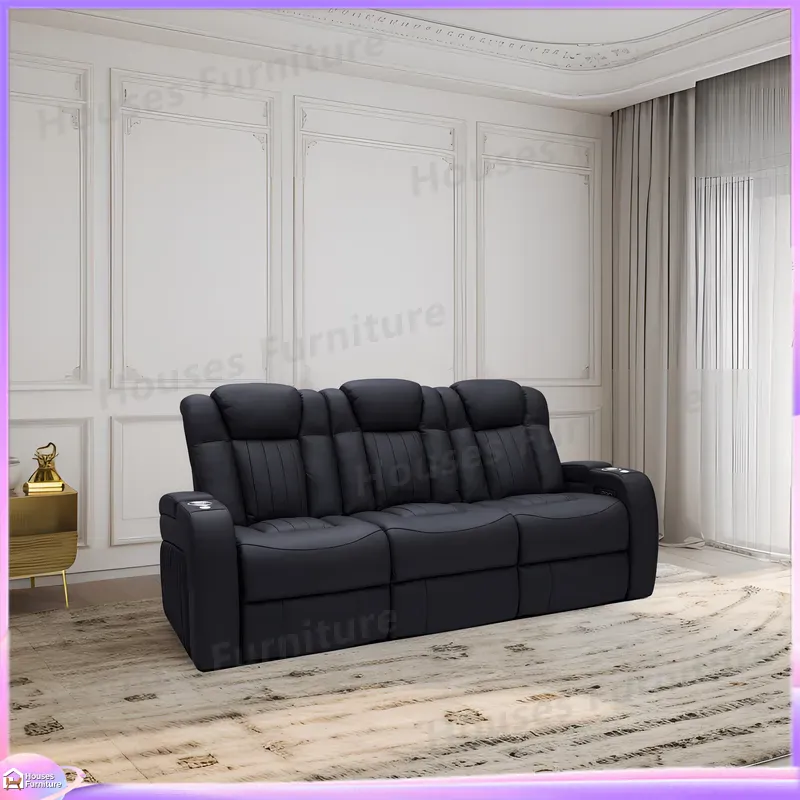 Leather Recliner Sofa Home The - Home Cinema Chairs recension och pris