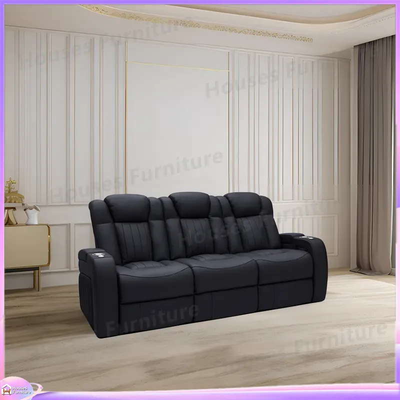 Leather Recliner Sofa Home The - Home Cinema Chairs recension och pris