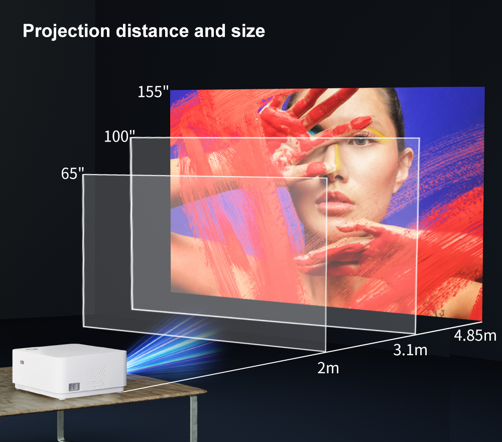 WZATCO D5A 1080P Digital Focus - Home Cinema Kit recension och pris