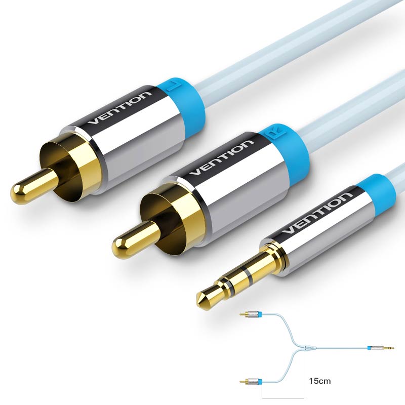 Vention RCA Cable 3.5 to 2rca  - Genius Home Cinema recension och pris