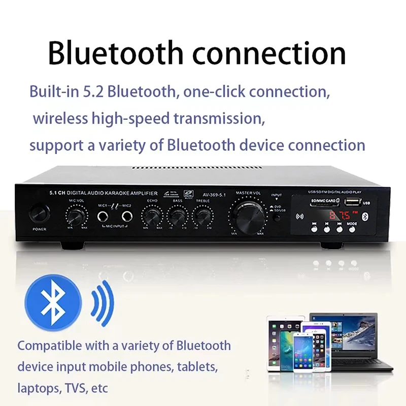AV-369BT Bluetooth 5.1 Sound S - Home Cinema Marantz recension och pris