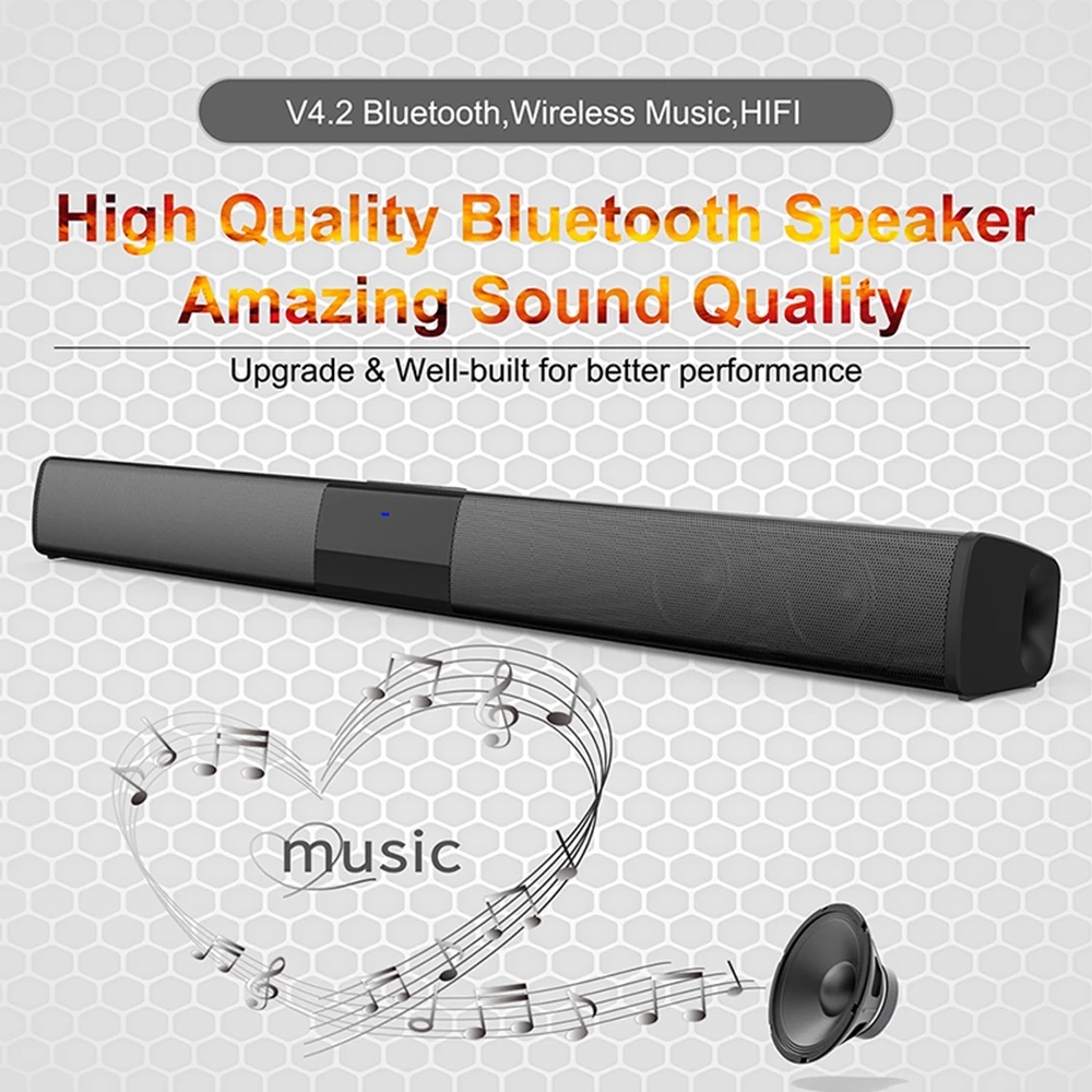 40W Bluetooth Speaker column H - Home Cinema Chairs recension och pris